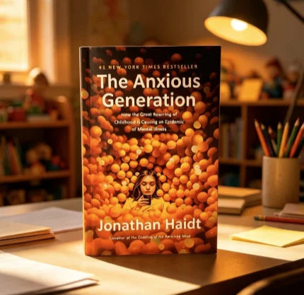 The Anxious Generation Jonathan Haidt Psychology Book Parenting Mental Health Self Improvement Book