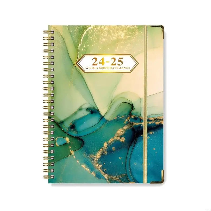 Planner Book: Weekly & Monthly with Pocket