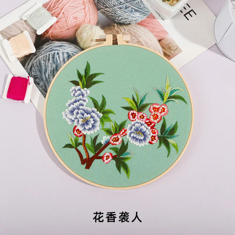 Embroidery Kit: Beginner Cross Stitch Set, Multi Pattern
