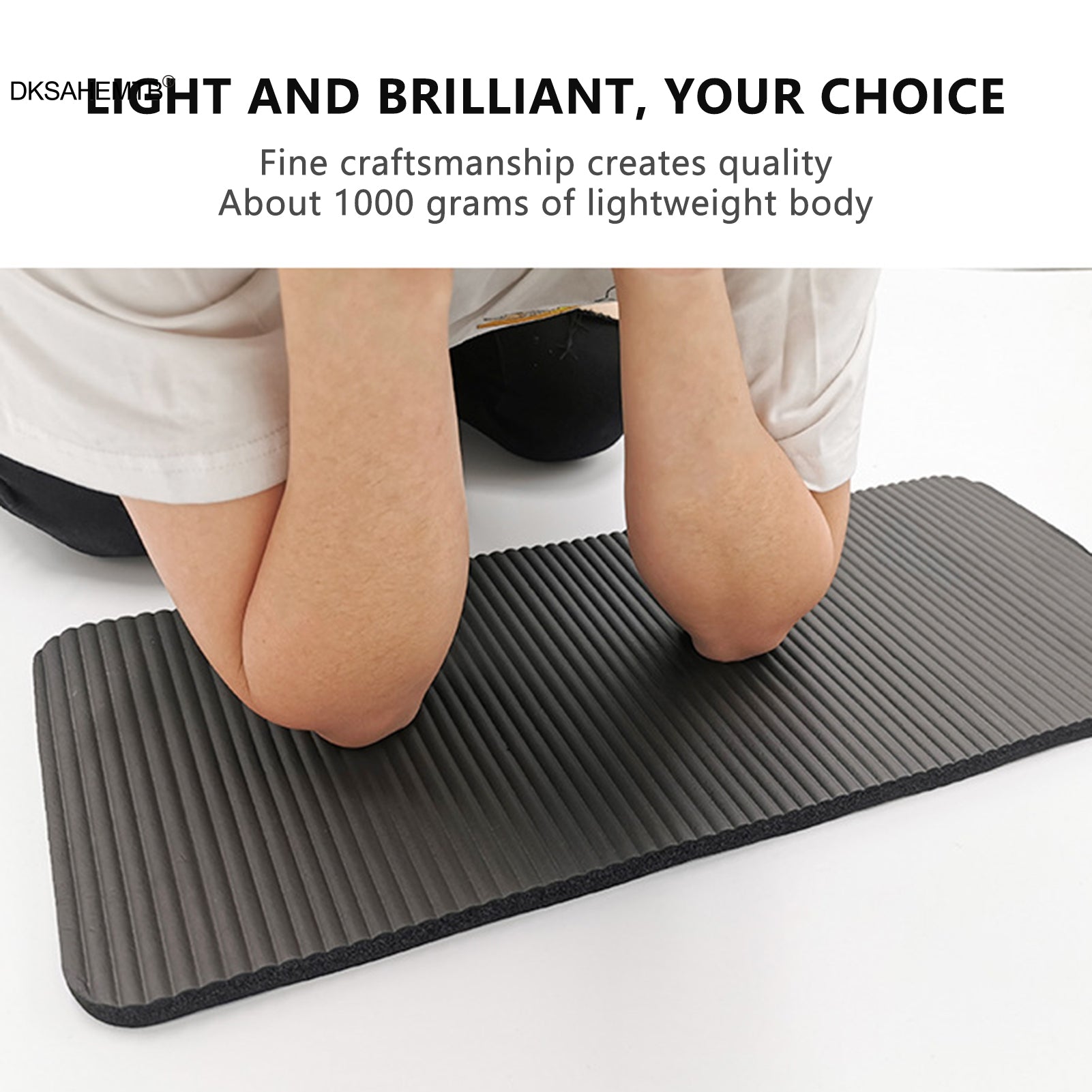 Yoga Mat 15mm Thick - Portable Fitness & Pilates Support