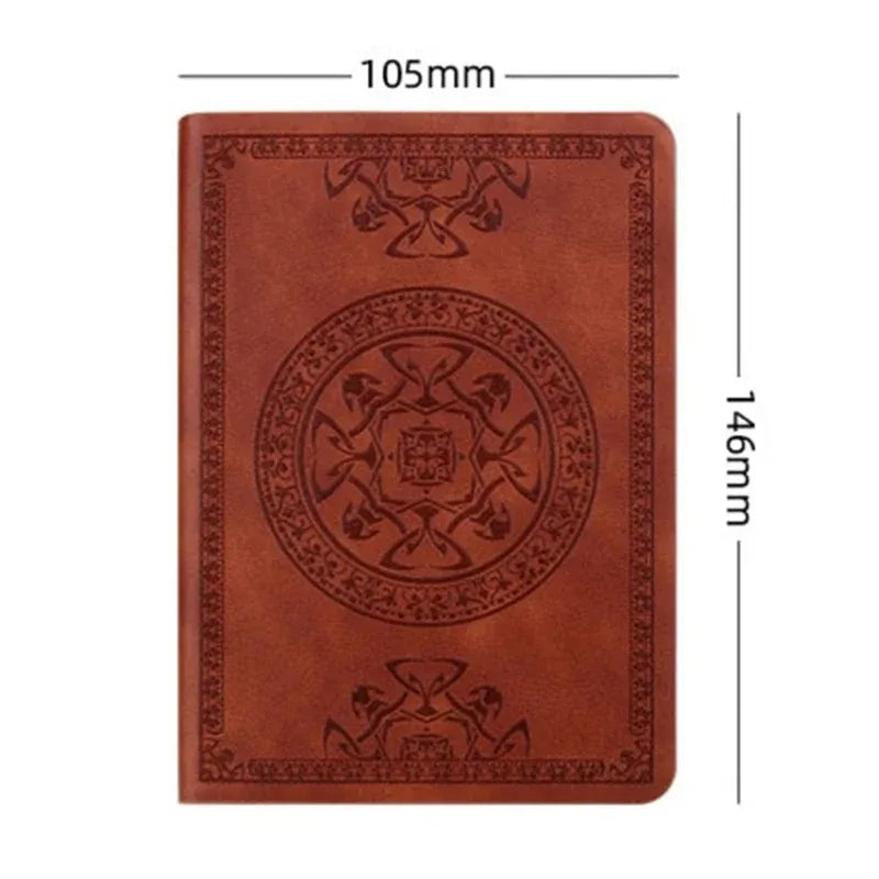 2026 New Portable Vintage Leather Notebook Diary Journal Stationery Gift Portable And Easy To Use