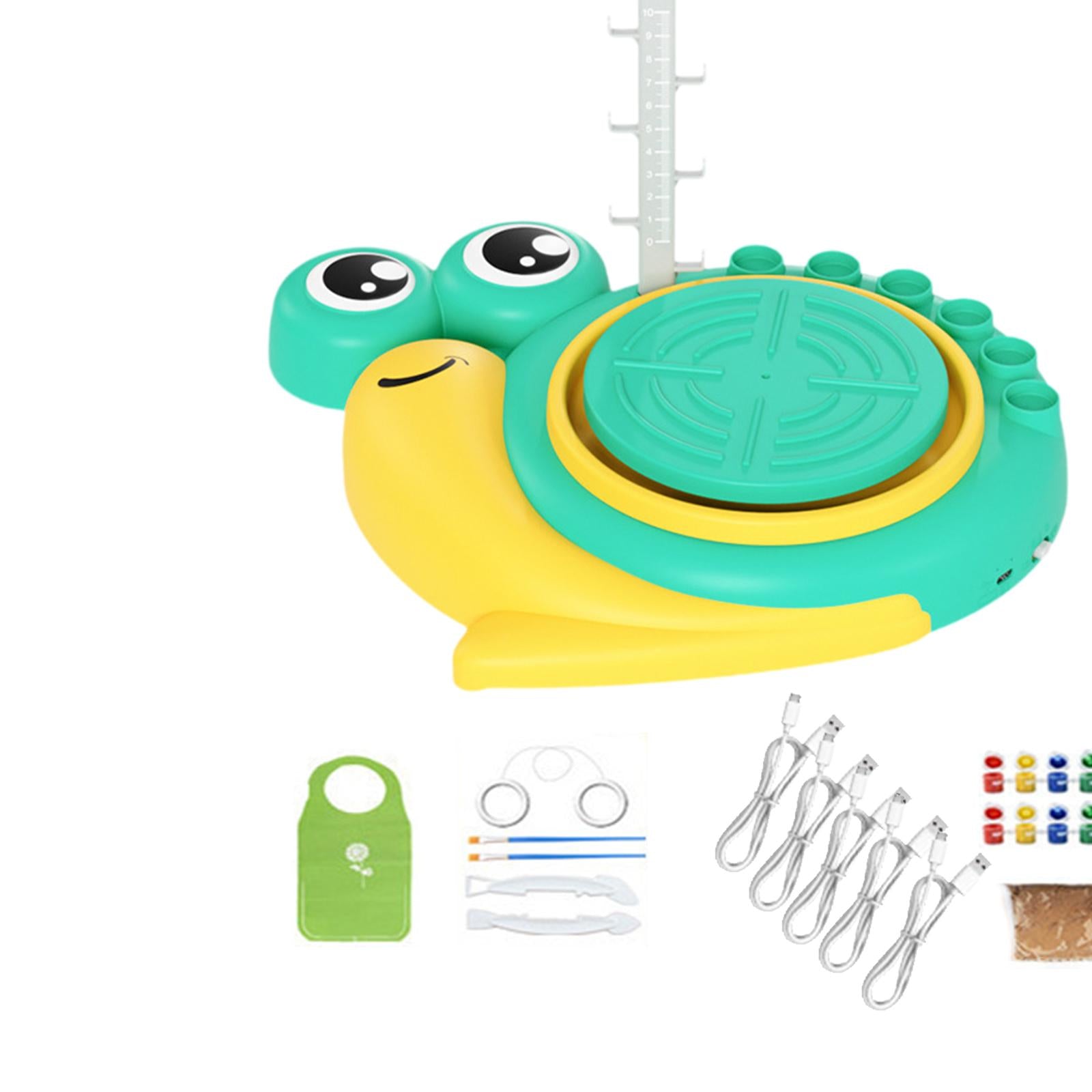 Pottery Wheel Kit: DIY Toy with Clay & Apron