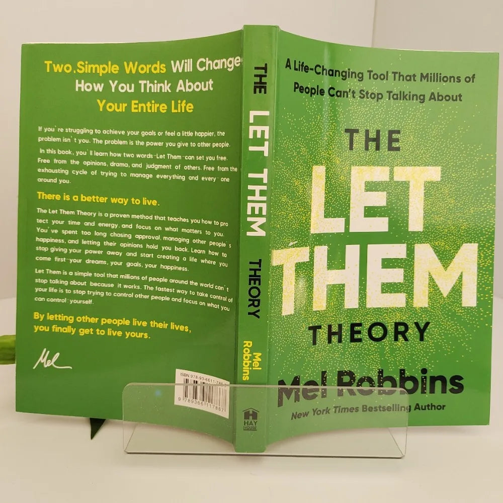 The Let Them Theory Mel Robbins NYT Bestseller English Paperback Boundaries Mental Health Self Help Free Shipping