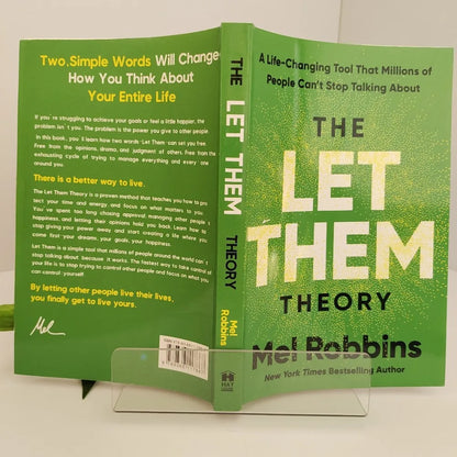 The Let Them Theory Mel Robbins NYT Bestseller English Paperback Boundaries Mental Health Self Help Free Shipping