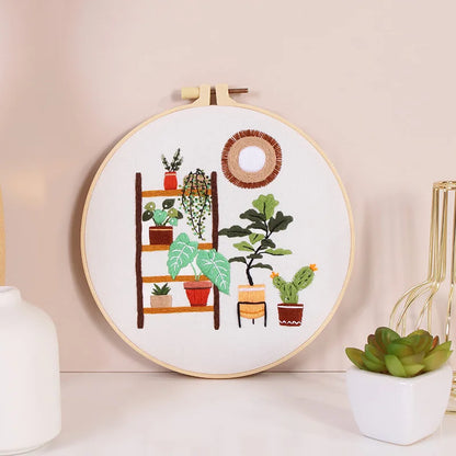 Embroidery Kit: Beginner Cross Stitch Set, Multi Pattern