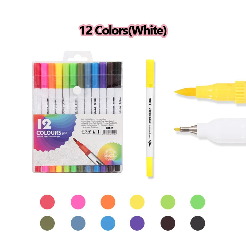 12 Colors-White