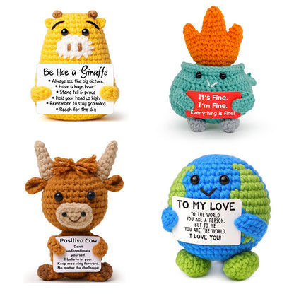 Crochet Earth Doll: Positive Energy Handmade Gift