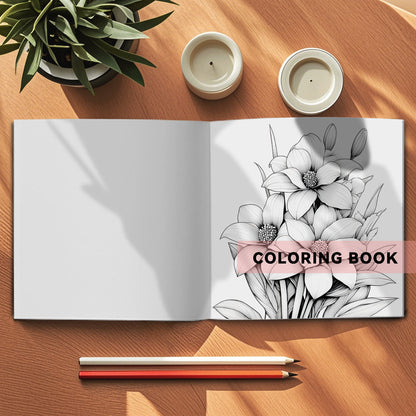 Adult Art Coloring Book: Stress Relief & Creativity